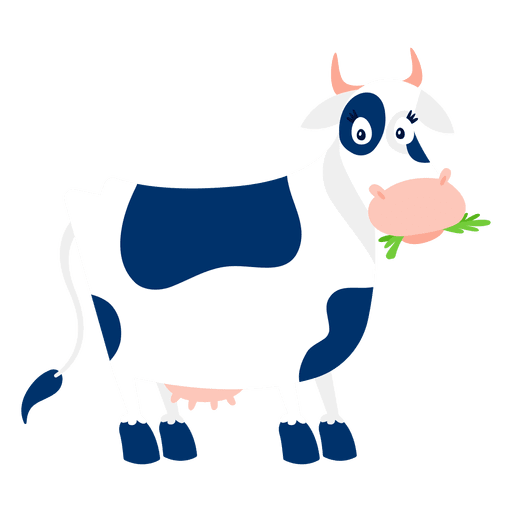 Vaca sorprendida Diseño PNG