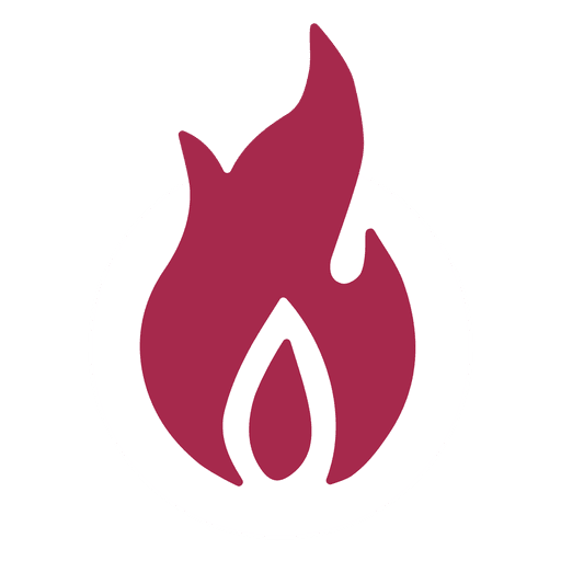Fire symbol PNG Design