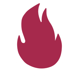 Símbolo da chama Desenho PNG