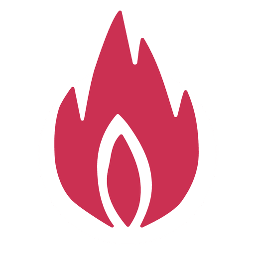 Flammen-Vektor PNG-Design