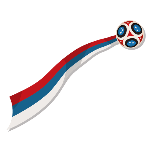 Fußball-Weltcup-Logo Russland 2018 PNG-Design
