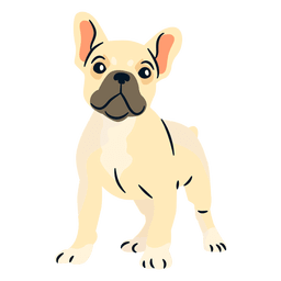 Vector Transparente Png Y Svg De Cachorro De Bulldog Frances