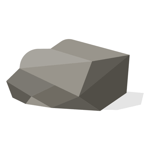 Geometric stone PNG Design
