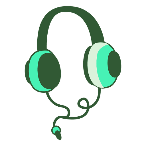 Kopfhörer Abbildung PNG-Design