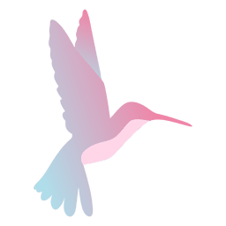 Hummingbird hovering PNG Design