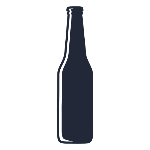 Longneck beer bottle silhouette - Transparent PNG & SVG ...