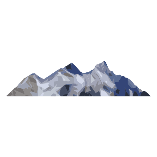 Bergmassiv PNG-Design