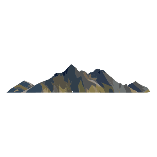 Cume da montanha Desenho PNG