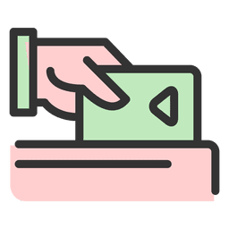 Terminal de pagamento Desenho PNG