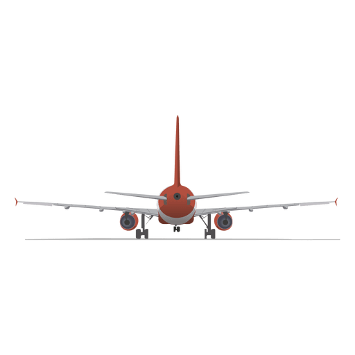 Flugzeuglandung PNG-Design