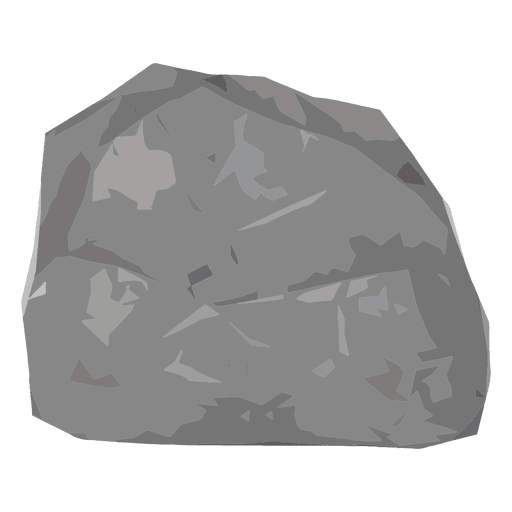 Rock boulder illustration PNG Design