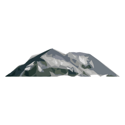 Montaña rocosa Transparent PNG