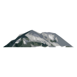 Rock mountain PNG Design