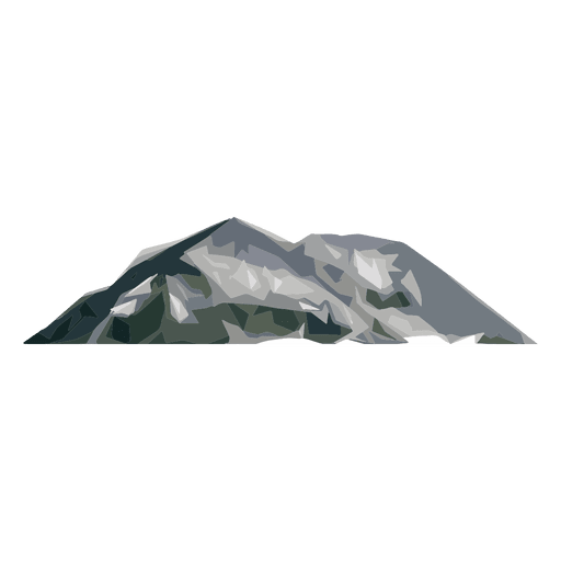 Rock mountain - Transparent PNG & SVG vector file