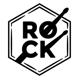 Rock music logo Transparent PNG