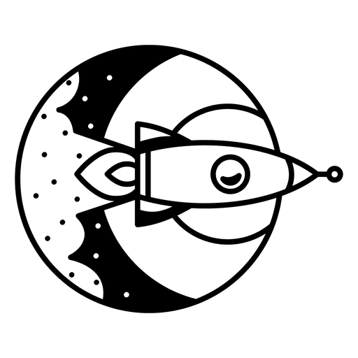 Logotipo do foguete Desenho PNG