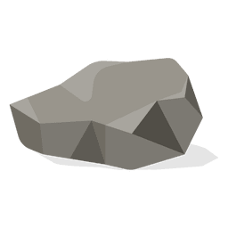 Round rock illustration - Transparent PNG & SVG vector file