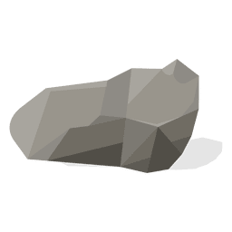 Ilustração de pedra escombros Desenho PNG