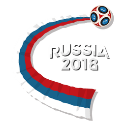 Logotipo da Rússia 2018 Transparent PNG