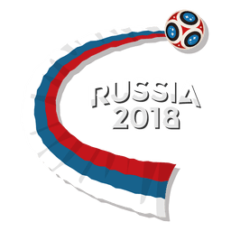 Russland 2018 Logo PNG-Design