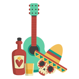 Skull guitar tequilla Skull guitar tequilla