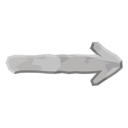 Stein Richtungsschild PNG-Design