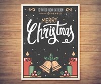 Christmas Card Maker Editable Design