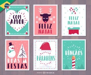 Portuguese Christmas Feliz Natal card