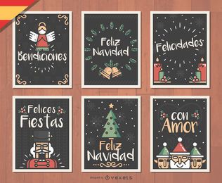 Spanish Feliz Navidad Christmas card