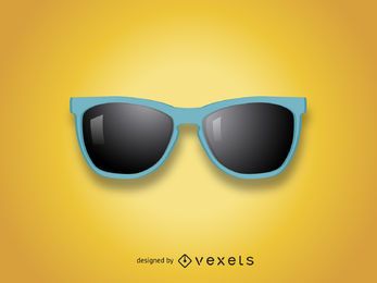 Realistic sunglasses illustration Realistic sunglasses illustration
