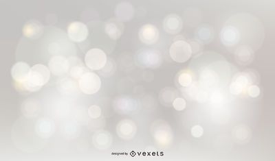 Silver Glitter Bokeh Printed Backdrop