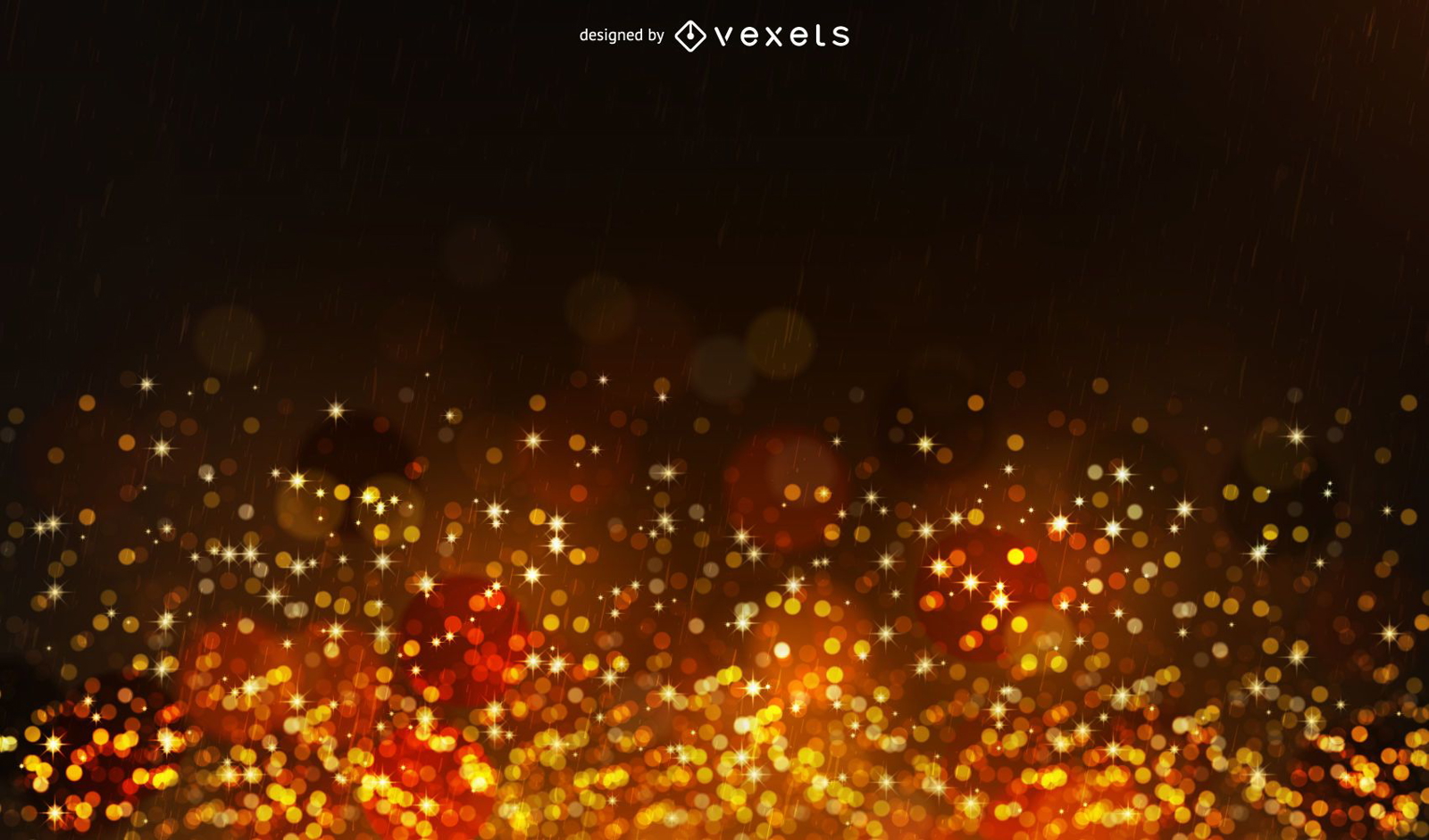 Glitter fireworks bokeh background