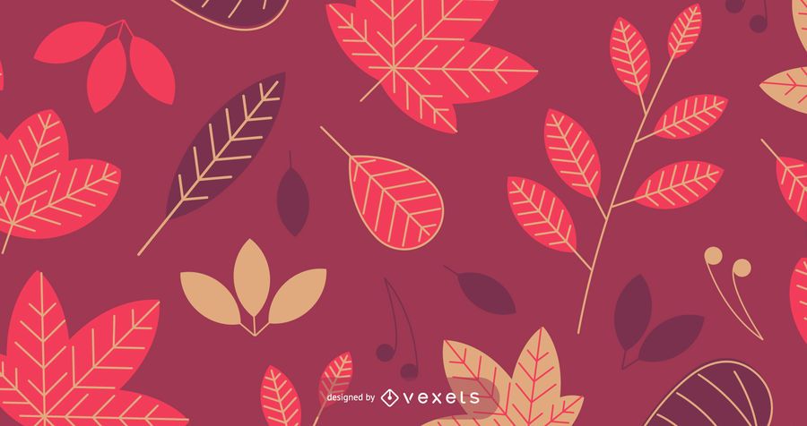 Patrones de otoño sin fisuras con hojas Patrones de otoño sin fisuras con hojas
