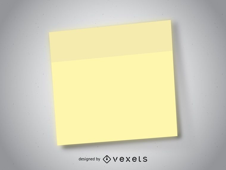Realistic post it note Realistic post it note