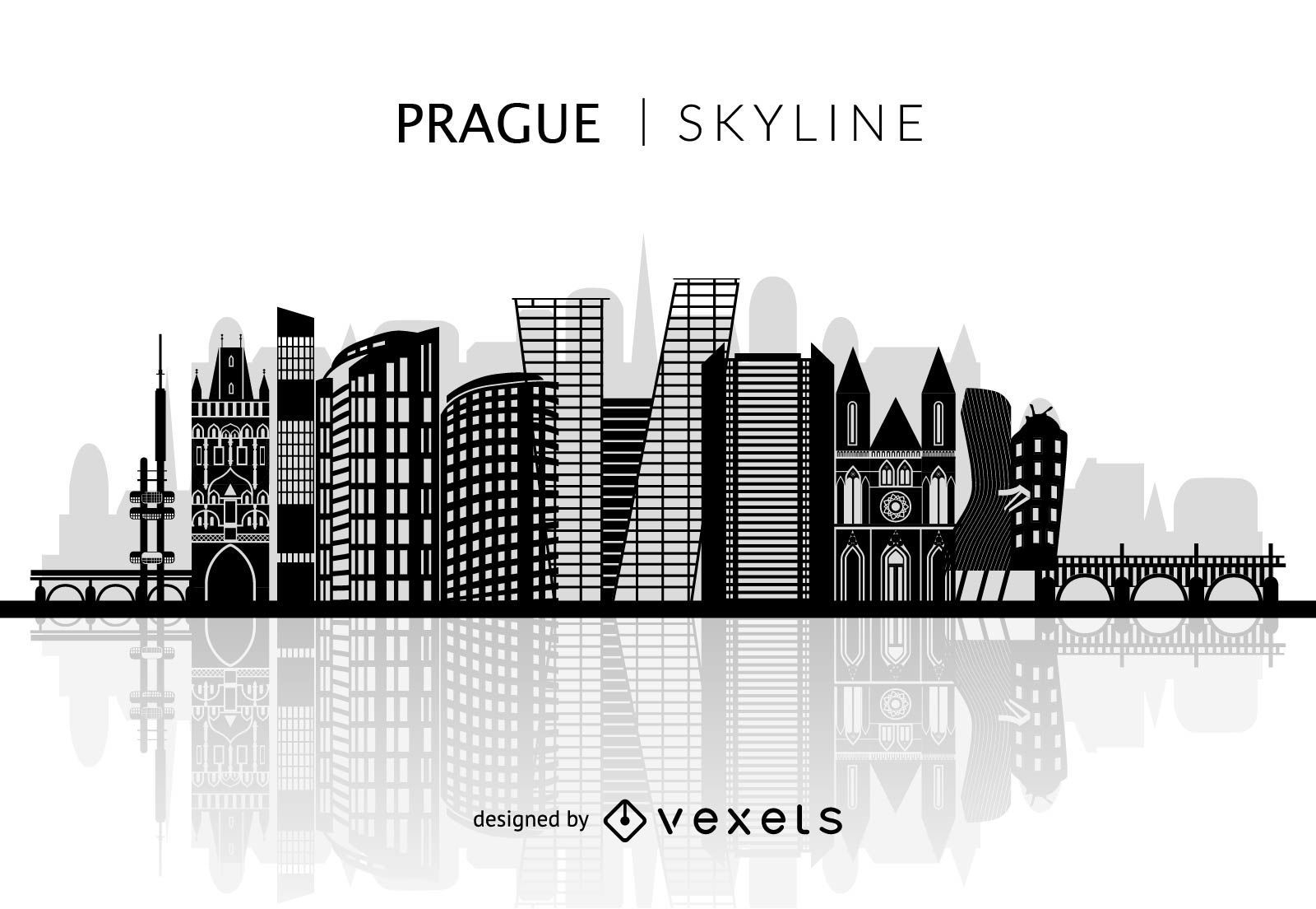 Prager Silhouette Skyline