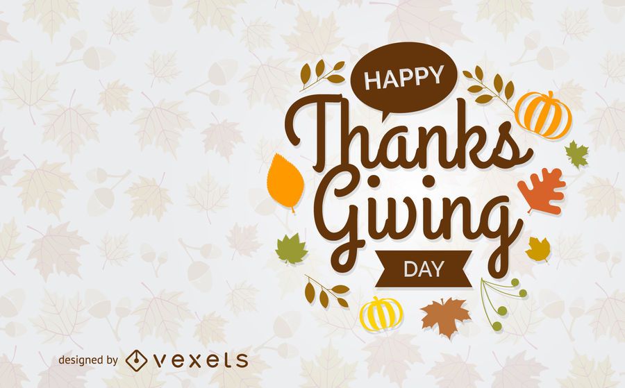Happy Thanksgiving Day greeting card Happy Thanksgiving Day greeting card
