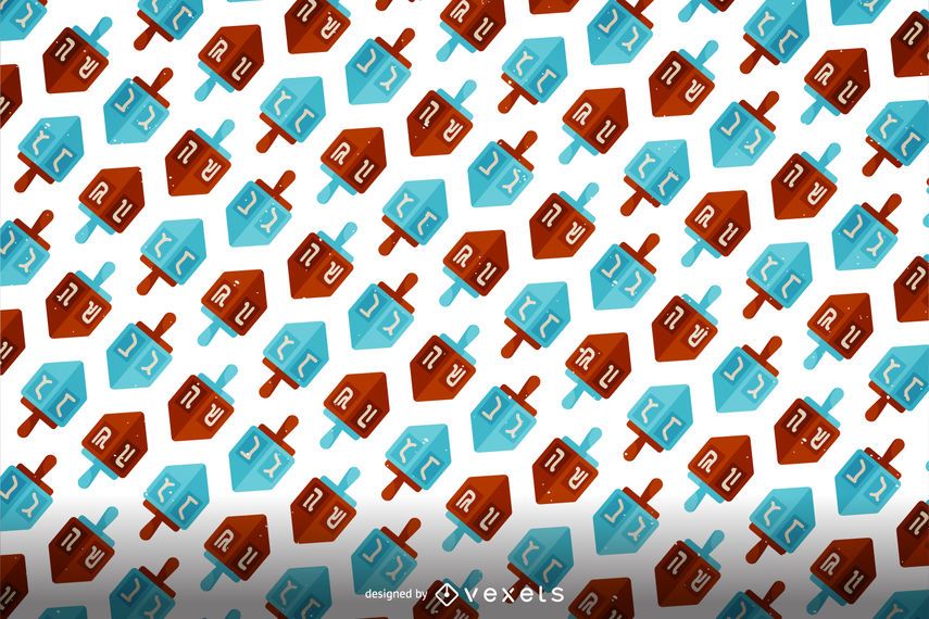 Festive Hanukkah pattern design Festive Hanukkah pattern design