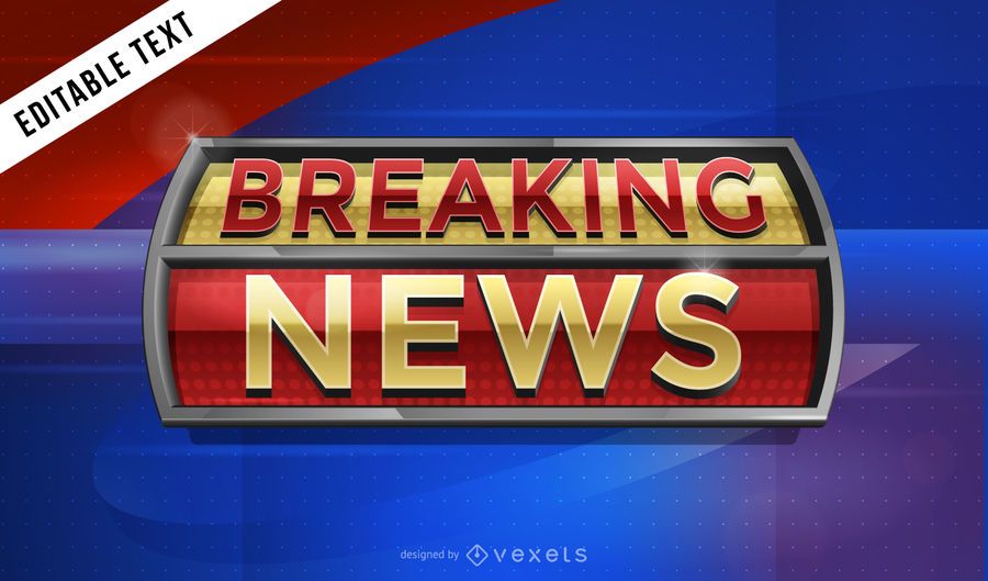 3D Breaking News TV graphics 3D Breaking News TV graphics