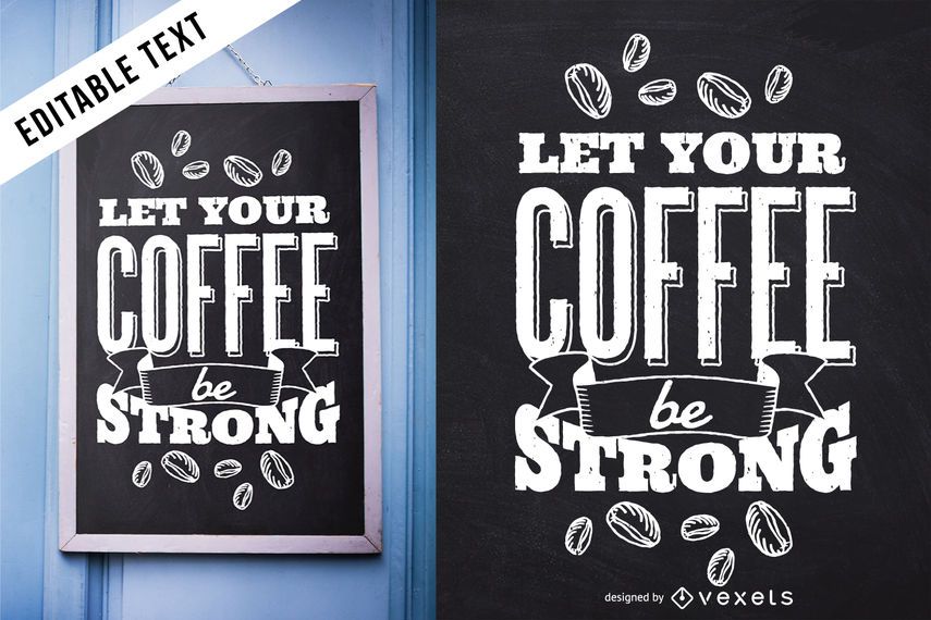 Calligraphic coffee design Calligraphic coffee design