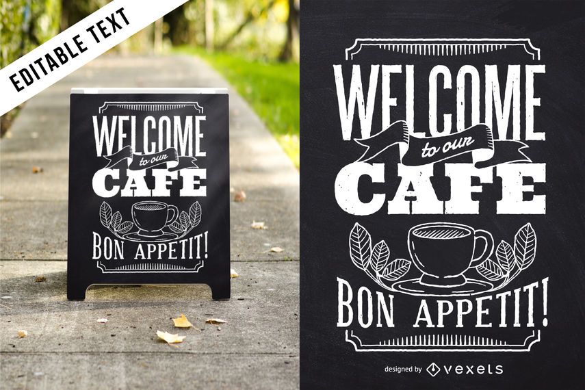 Bon Appetit lettering coffee design Bon Appetit lettering coffee design