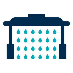 Car wash tunnel icon PNG Design