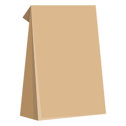 Food paper bag PNG Design