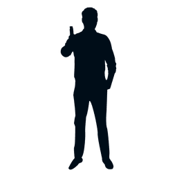 Hombre salud silueta Diseño PNG