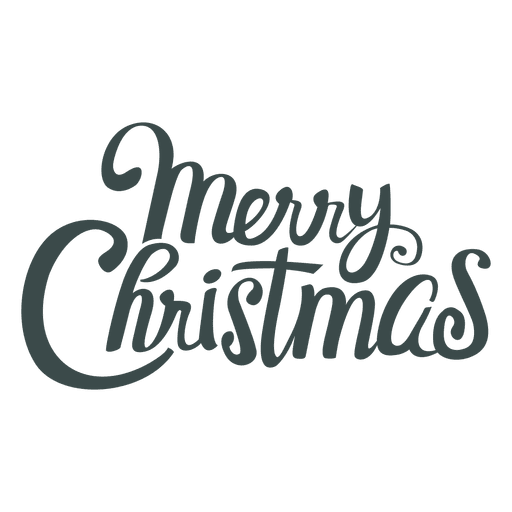 Merry christmas beautiful lettering