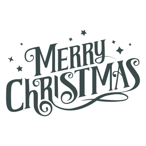 Merry christmas groovy lettering