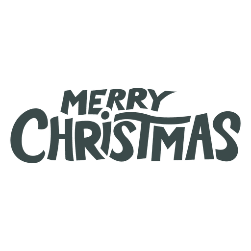 Merry Christmas Typography And Calligraphy Elements