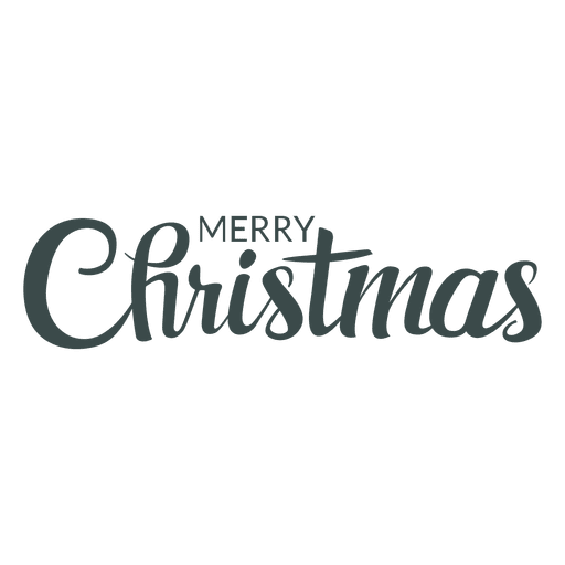 Merry christmas nice lettering PNG Design