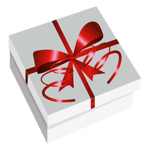 Wrapped present box - Transparent PNG & SVG vector file