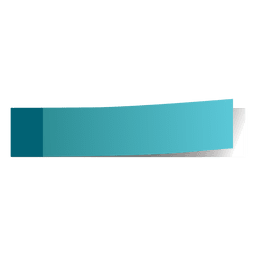 Marcador de notas adesivas azul Desenho PNG