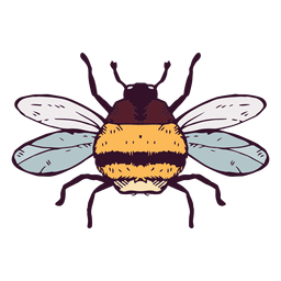 Abejorro Diseño PNG